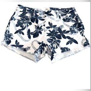 L’Agence Audrey Print Shorts NWT Size 25